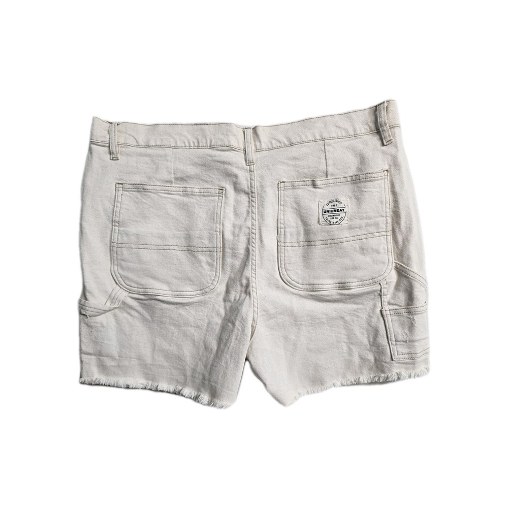 Unionbay Denim Cream Shorts Cut Off Women's 15 32 In Vintage Boyfriend NWT - Picture 2 of 3
